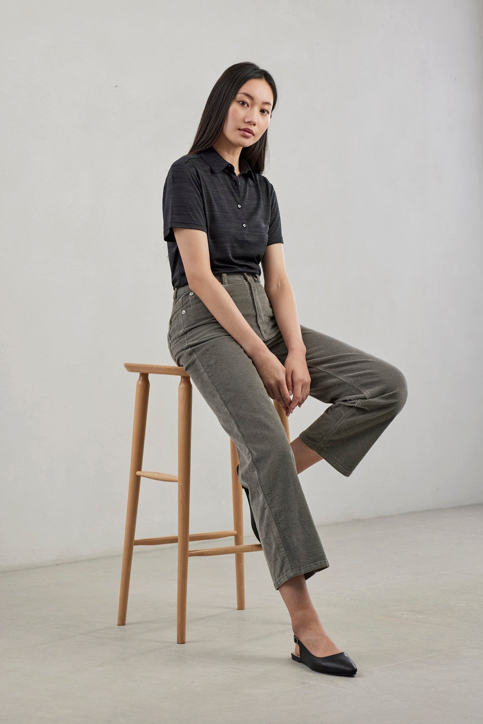 Biz Collection Women's Orbit Polo Shirt P410LS Metro Workwear.