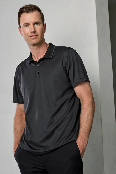 Biz Collection Men's Echo Polo Shirt P412MS Metro Workwear.