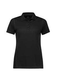 Biz Collection Womens Dart Contrast Polo Shirt P419LS Metro Workwear.