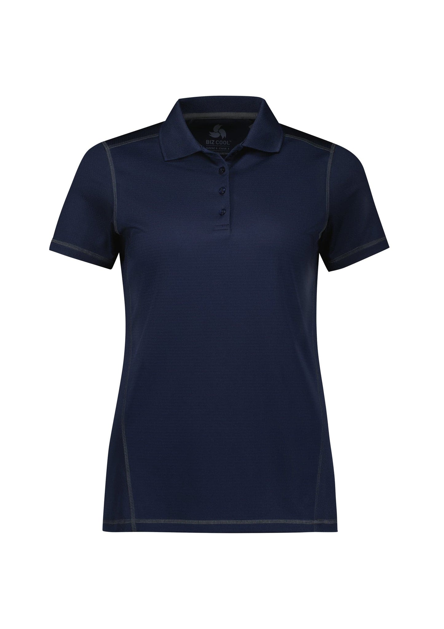 Biz Collection Womens Dart Contrast Polo Shirt P419LS Metro Workwear.
