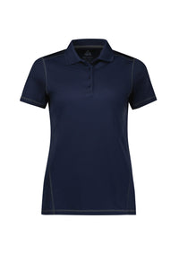 Biz Collection Womens Dart Contrast Polo Shirt P419LS Metro Workwear.