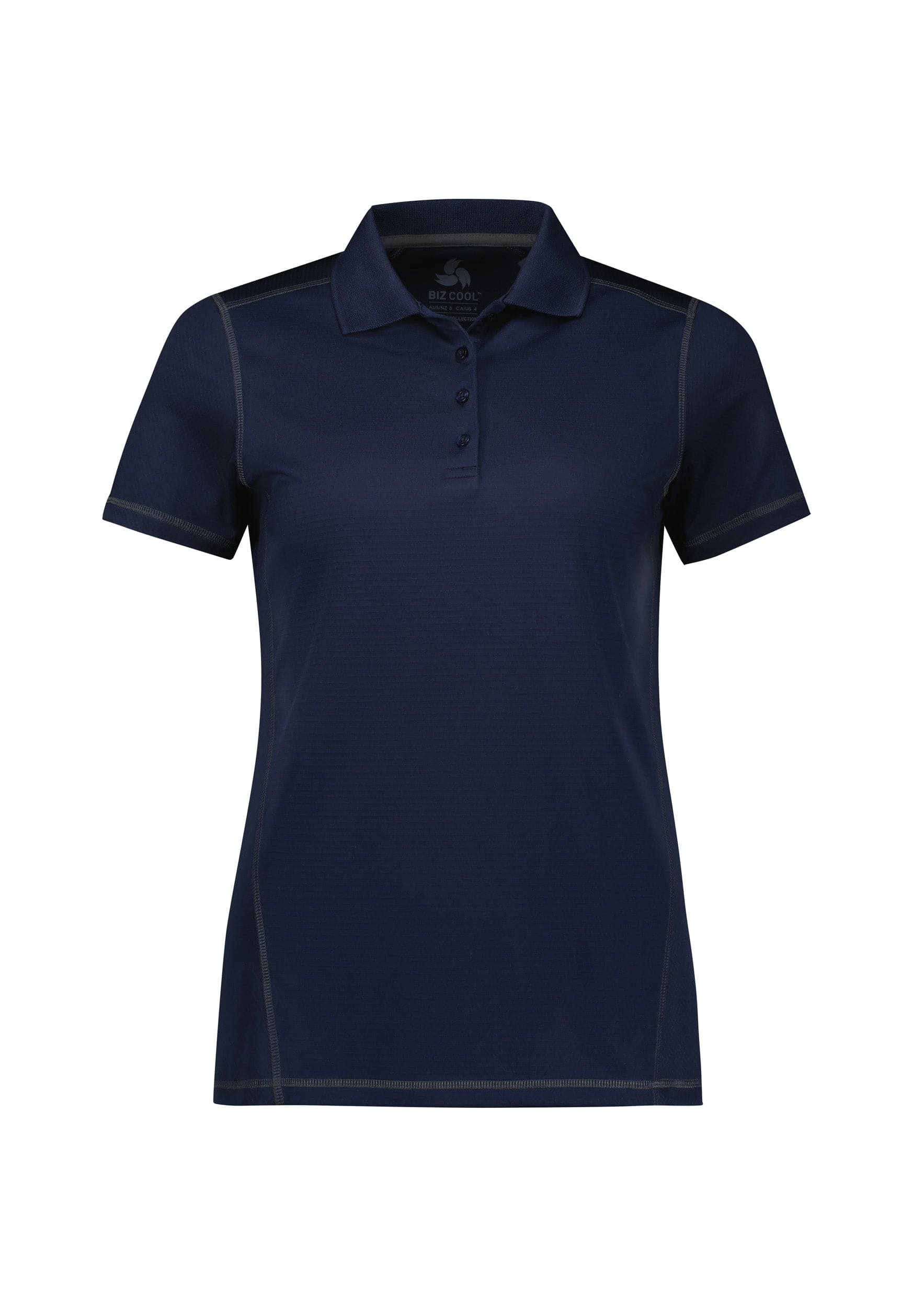Biz Collection Womens Dart Contrast Polo Shirt P419LS Metro Workwear.