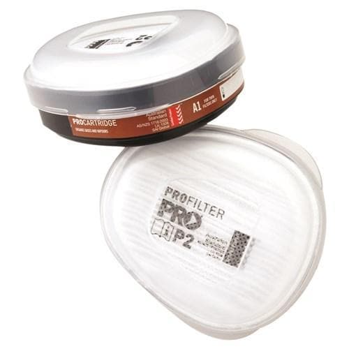 Pro Choice A1p2 Filter Cartridges For Hmtpm Half Mask - (Pair) - PCA1P2 Metro Workwear.