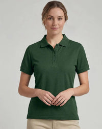 Winning Spirit Women's Classic Cotton/Poly Pique Polo Shirt PS16
