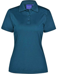 Winning Spirit Lucky Bamboo Polo Ladies Ps60 Casual Wear Winning Spirit Aegean Blue 8 