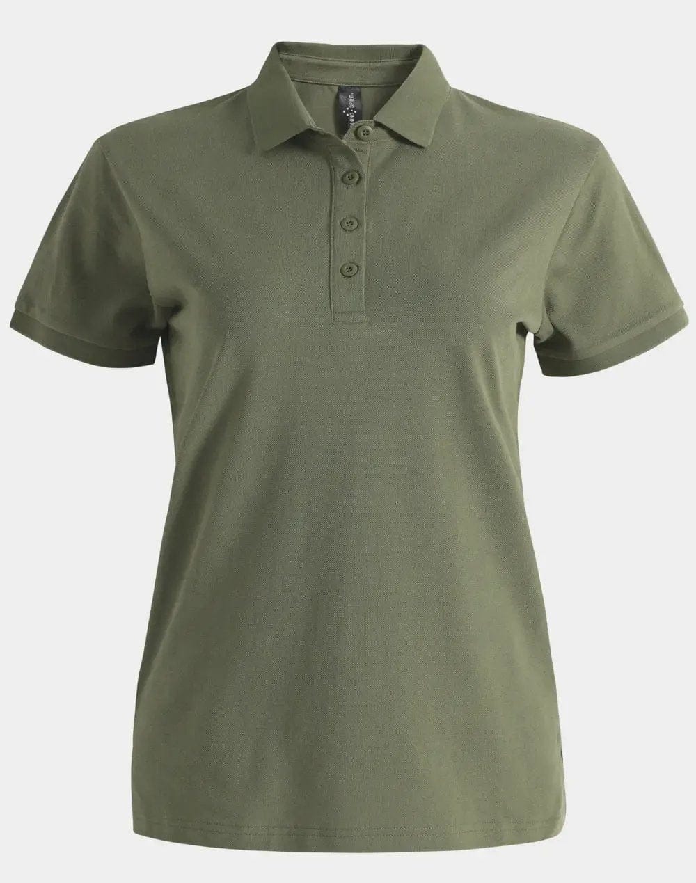 Winning Spirit Women's Ultrafine Cotton Pique Polo PS72