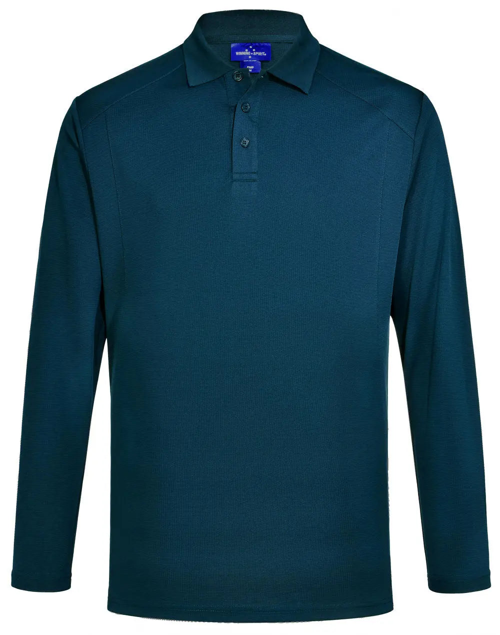 Mens Bamboo Charcoal Eco Fabric Long Sleeve Polo PS89 Metro Workwear.