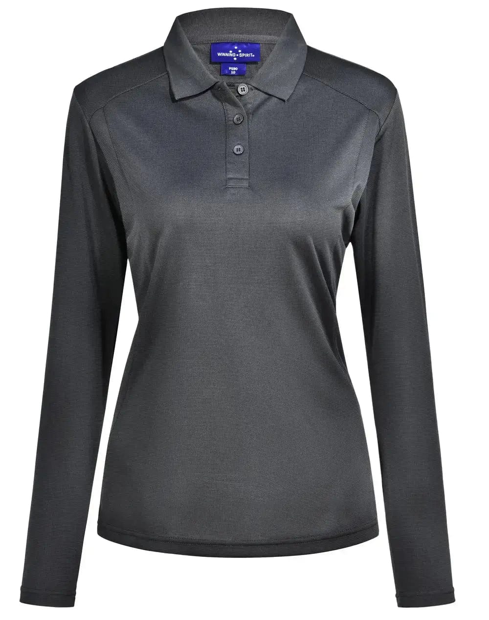 Women's Bamboo Charcoal Eco Fabric Long Sleeve Polo PS90