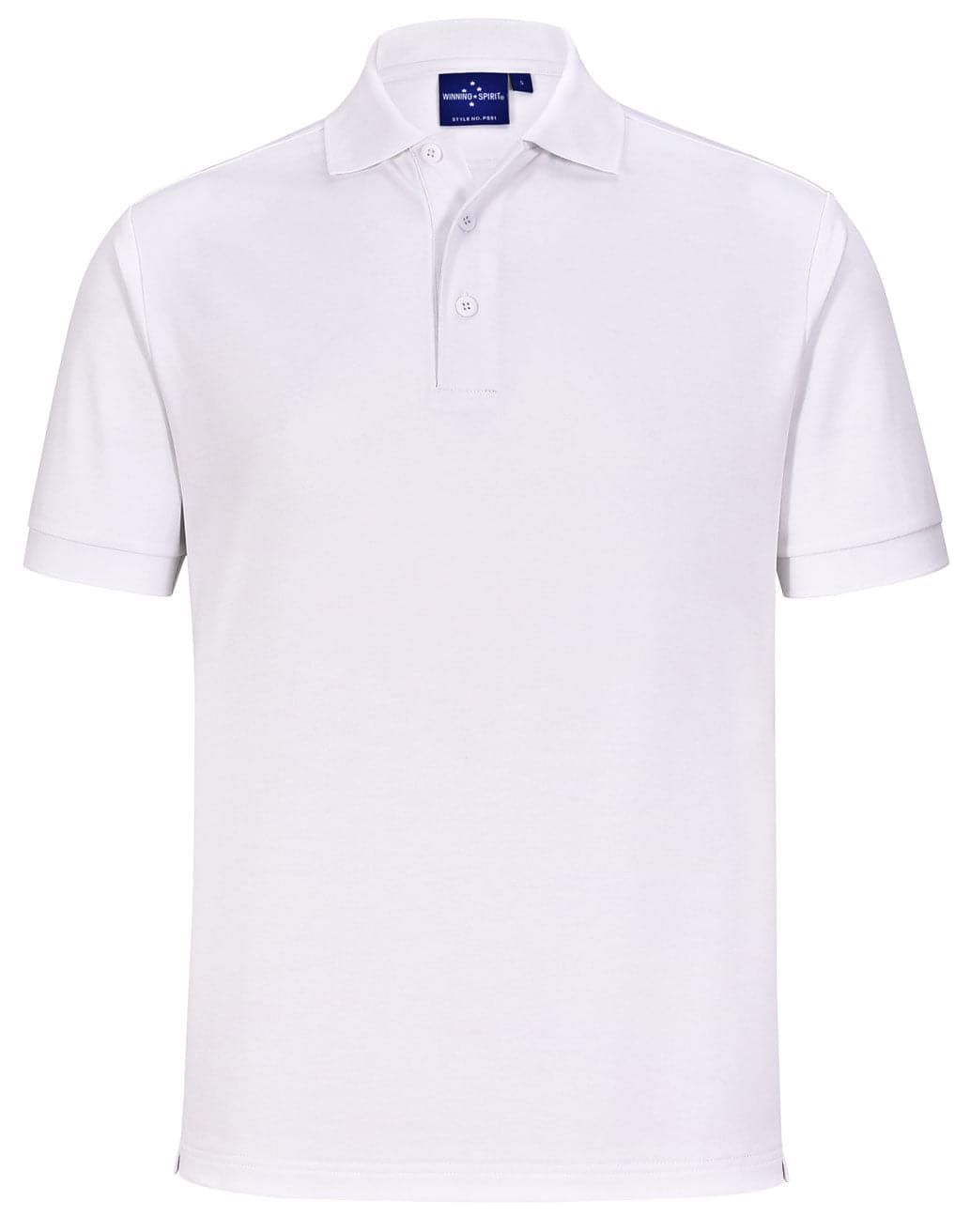 Winning Spirit Men's Sustainable Poly/Cotton Corporate Polo Shirt PS91 Metro Workwear.