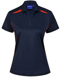 Women's Sustainable Poly/Cotton Contrast Polo Shirt PS94 Metro Workwear.