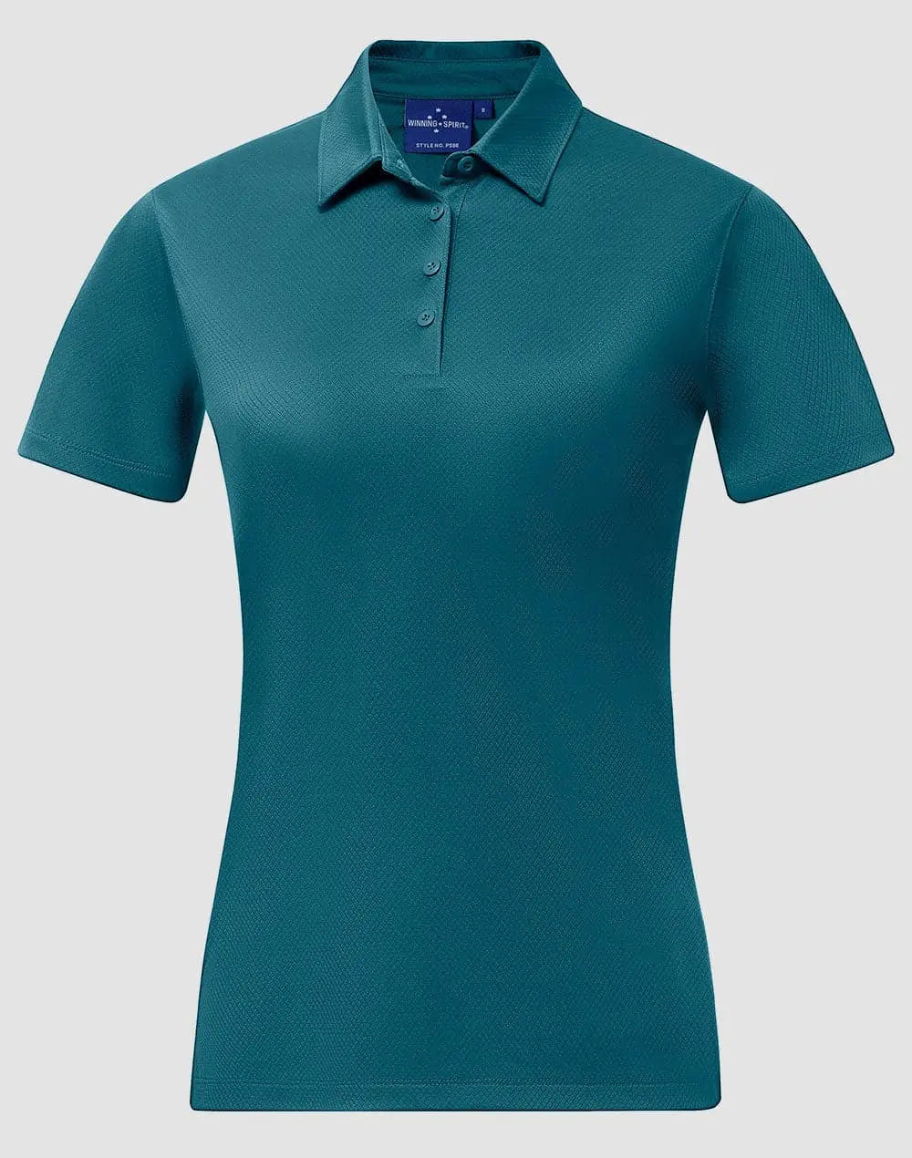 Women's Sustainable Jacquard Knit Polo Shirt PS96 Metro Workwear.