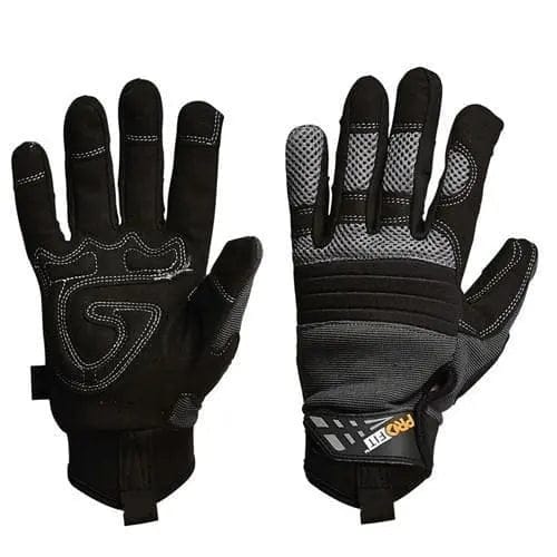Pro Choice Pro-fit Grip Full Finger, Reinforced Palm Gloves - PT