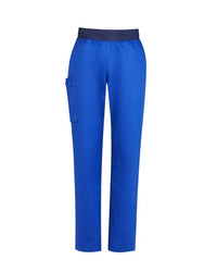 Biz Care Riley Womens Straight Leg Scrub Pant CSP047LL Health & Beauty Biz Care XS Electric Blue 