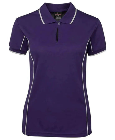 JB'S Podium Women’s Piping Work Polo Shirt 7LPI Metro Workwear.