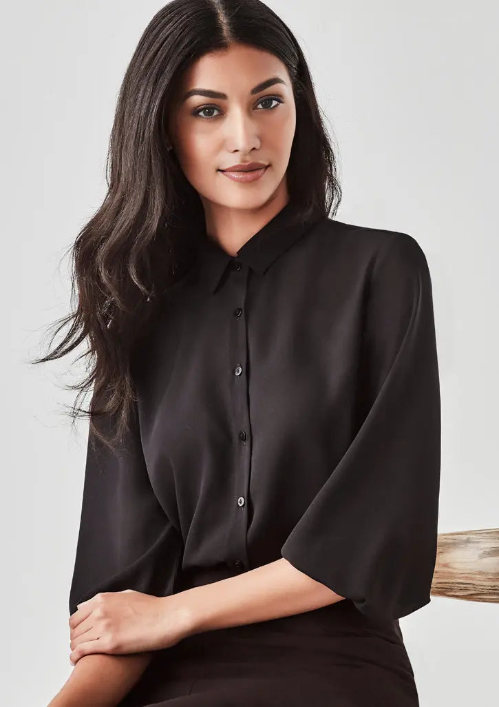 Biz Corporates Lucy 3/4 Sleeve Blouse RB965LT 