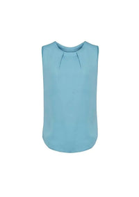 Biz Corporates Estelle Pleat Blouse RB973LN Metro Workwear.