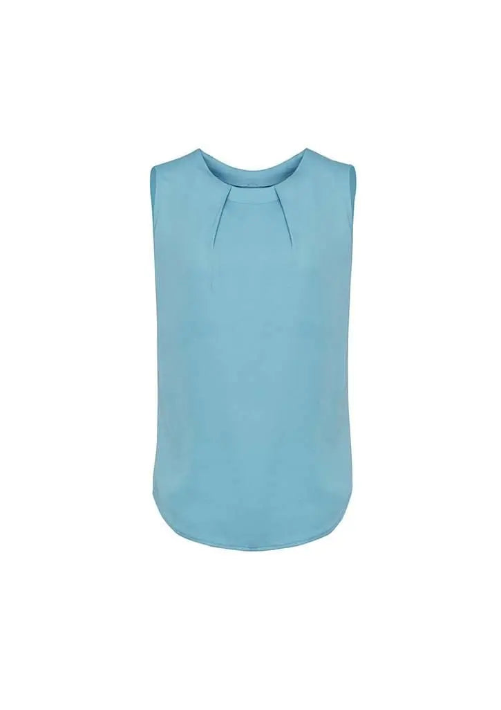 Biz Corporates Estelle Pleat Blouse RB973LN Metro Workwear.