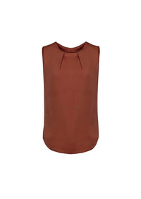 Biz Corporates Estelle Pleat Blouse RB973LN Metro Workwear.