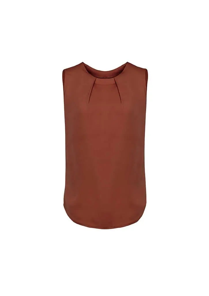 Biz Corporates Estelle Pleat Blouse RB973LN Metro Workwear.