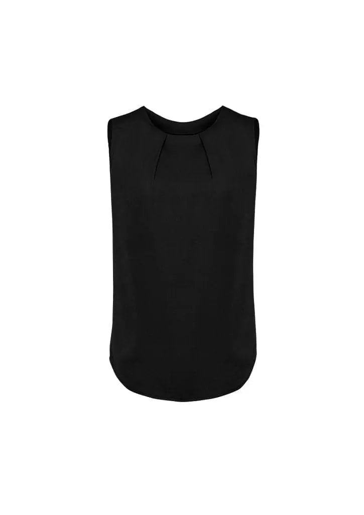 Biz Corporates Estelle Pleat Blouse RB973LN Metro Workwear.