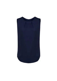 Biz Corporates Estelle Pleat Blouse RB973LN Metro Workwear.
