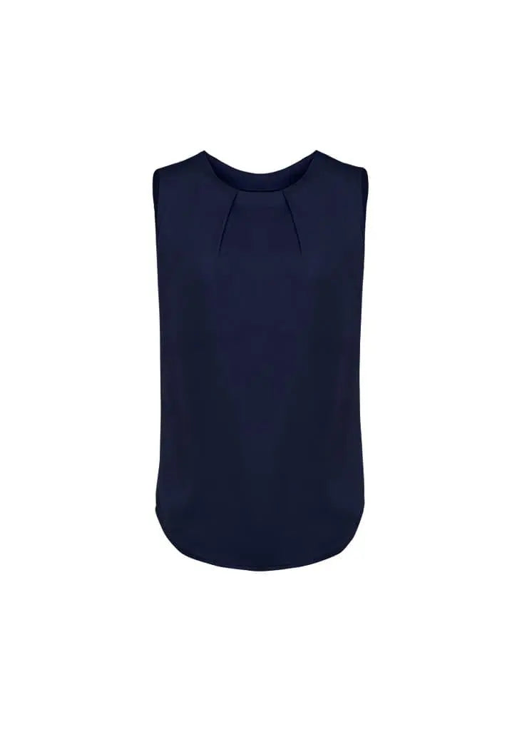 Biz Corporates Estelle Pleat Blouse RB973LN Metro Workwear.