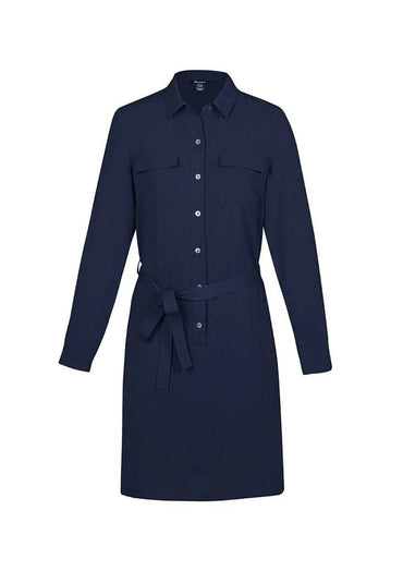 Biz Corporates Womens Chloe Shirt Dress RD069L Metro Workwear.