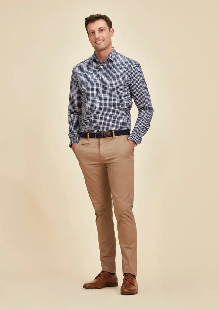 Biz Collection Traveller Men's Tapered Chino Pants RGP263M Metro Workwear.