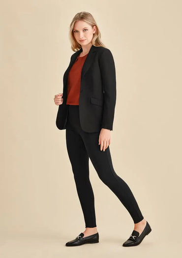 Biz Collection Scuba Ponte Women's High Rise Corporate Legging RGP303L Metro Workwear.