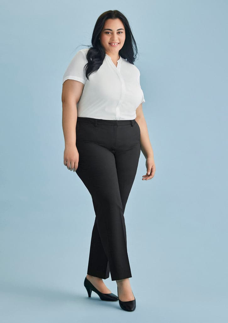 Biz Collection Cool Stretch Tapered Leg Adjustable Waist Pant RGP315L Metro Workwear.
