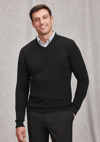 Biz Collection Osaka Men's Pineapple Knit Jumper RJP266M Metro Workwear.
