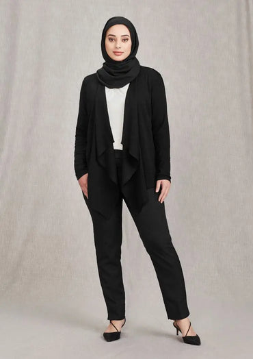 Biz Collection Sofia Womens Waterfall Cardigan RLC267L Metro Workwear.