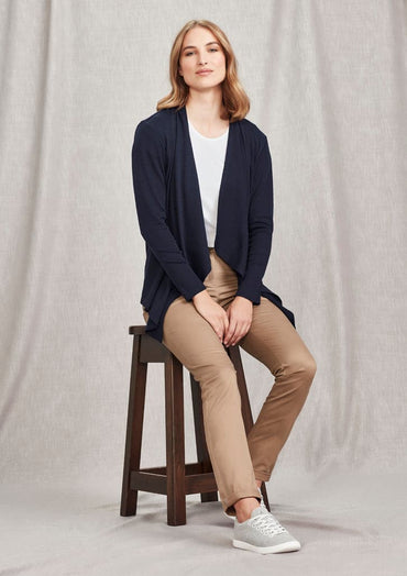 Biz Collection Sofia Womens Waterfall Cardigan RLC267L Metro Workwear.