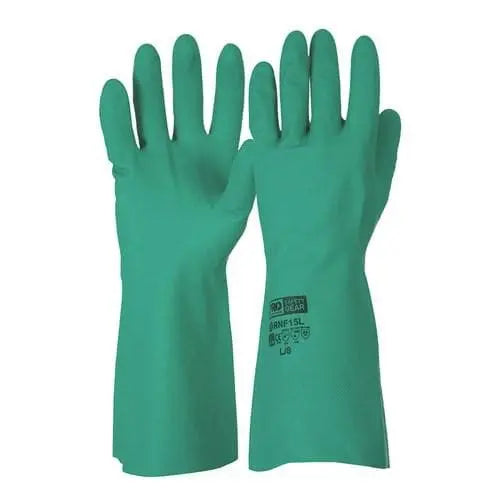 Pro Choice Green Nitrile - Length 33cm X12 Gloves - RNF15 Metro Workwear.