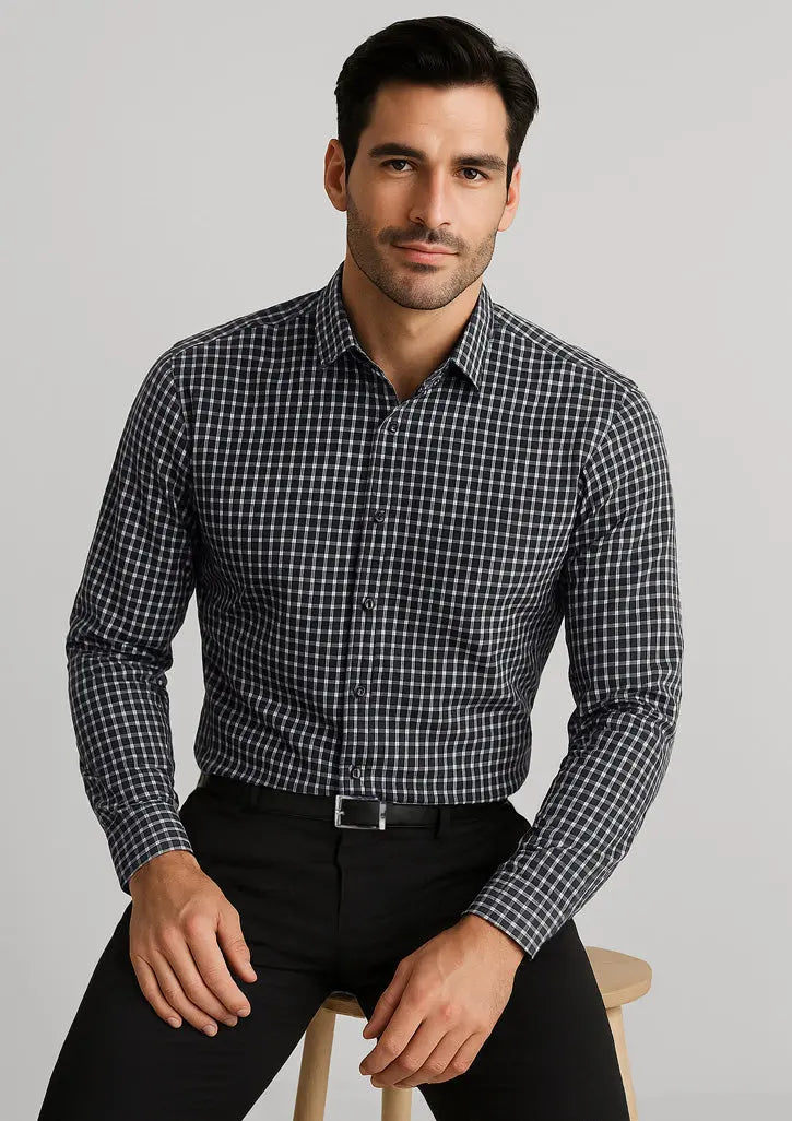 Biz Corporates Noah Long Sleeve Shirt RS070ML 