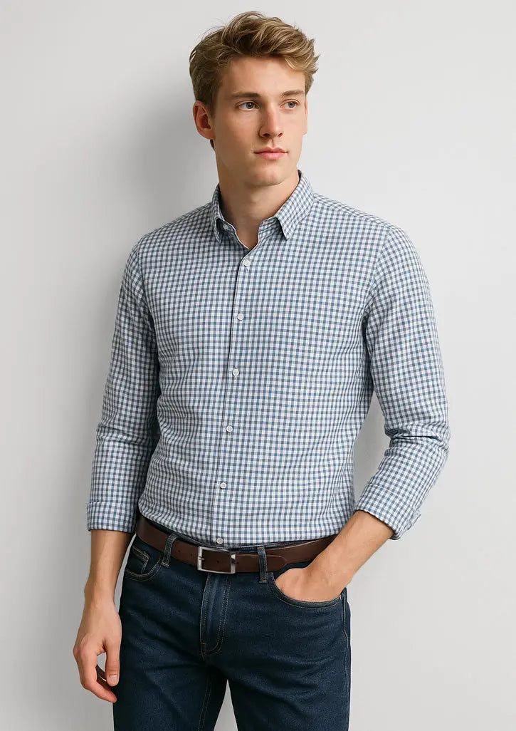 Biz Corporates Noah Long Sleeve Shirt RS070ML 