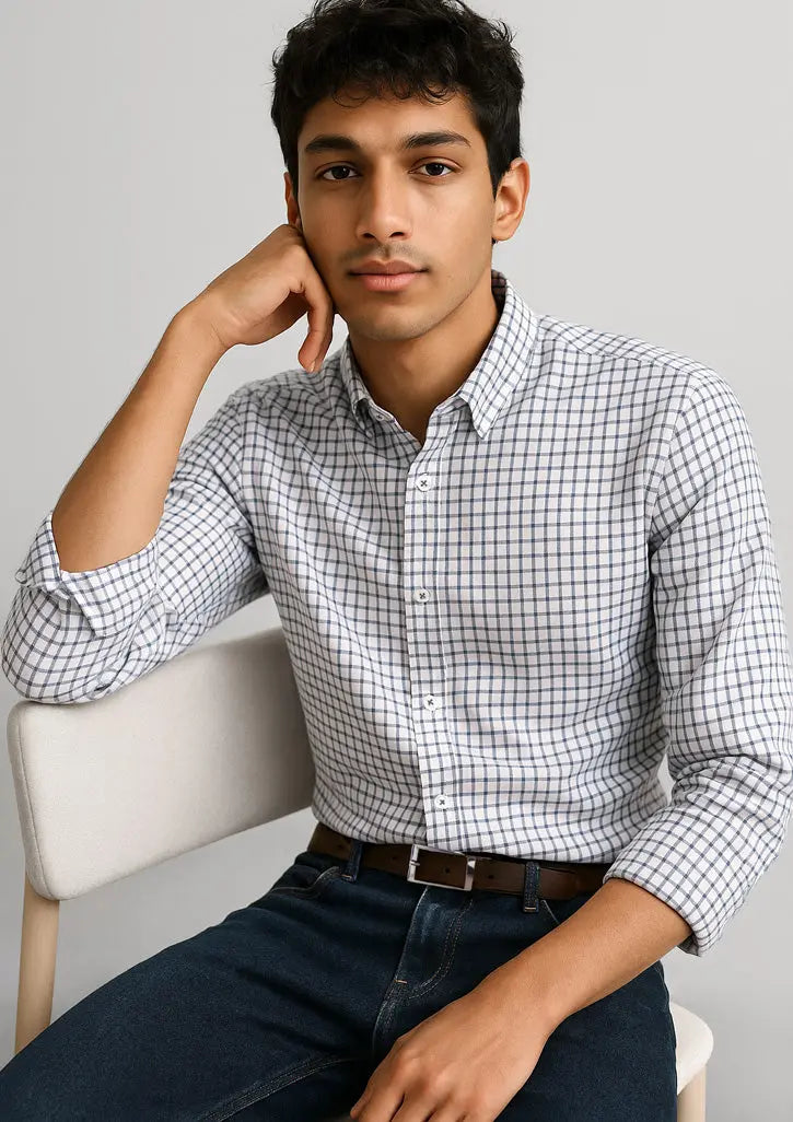 Biz Corporates Noah Long Sleeve Shirt RS070ML 