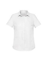 Biz Corporates Charlie Women's Short Sleeve Shirt RS968LS