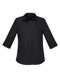 Biz Corporates Charlie Women's 3/4 Sleeve Shirt RS968LT