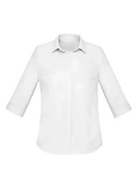 Biz Corporates Charlie Women's 3/4 Sleeve Shirt RS968LT Biz Corporates