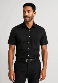 Biz Corporates Charlie Men's Classic Fit Short Sleeve Shirt RS968MS