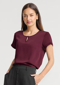 Biz Corporates Evelyn Short Sleeve Blouse RU569LS