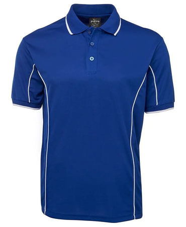 JB'S Short Corporate Sleeve Piping Polo 7PIP Metro Workwear.
