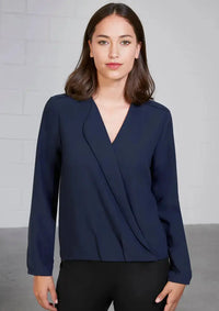 Biz Collection Lily Women's Hi-Lo Blouse S014LL Biz Collection