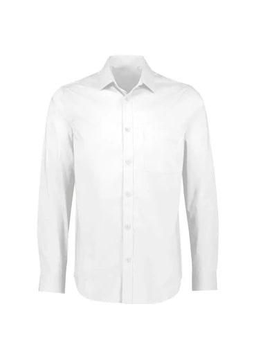 Biz Collection Men's Mason Tailored Shirt S335ML Metro Workwear.