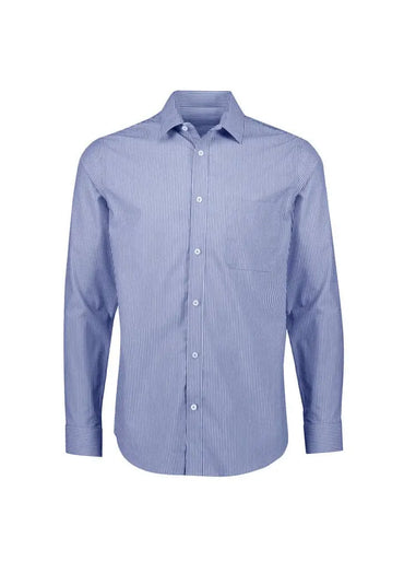 Biz Collection Men's Conran Tailored Shirt S337ML Metro Workwear.