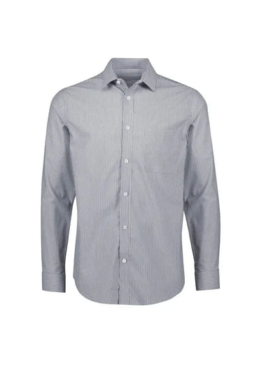 Biz Collection Men's Conran Tailored Shirt S337ML Metro Workwear.