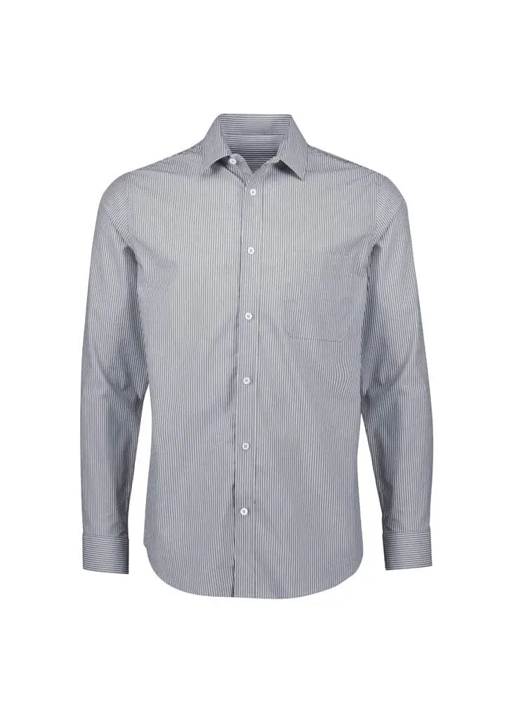 Biz Collection Men's Conran Tailored Shirt S337ML Metro Workwear.
