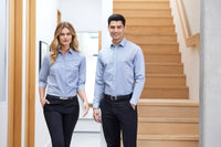 Biz Collection Men's Bristol Classic Long Sleeve Shirt S338ML Metro Workwear.