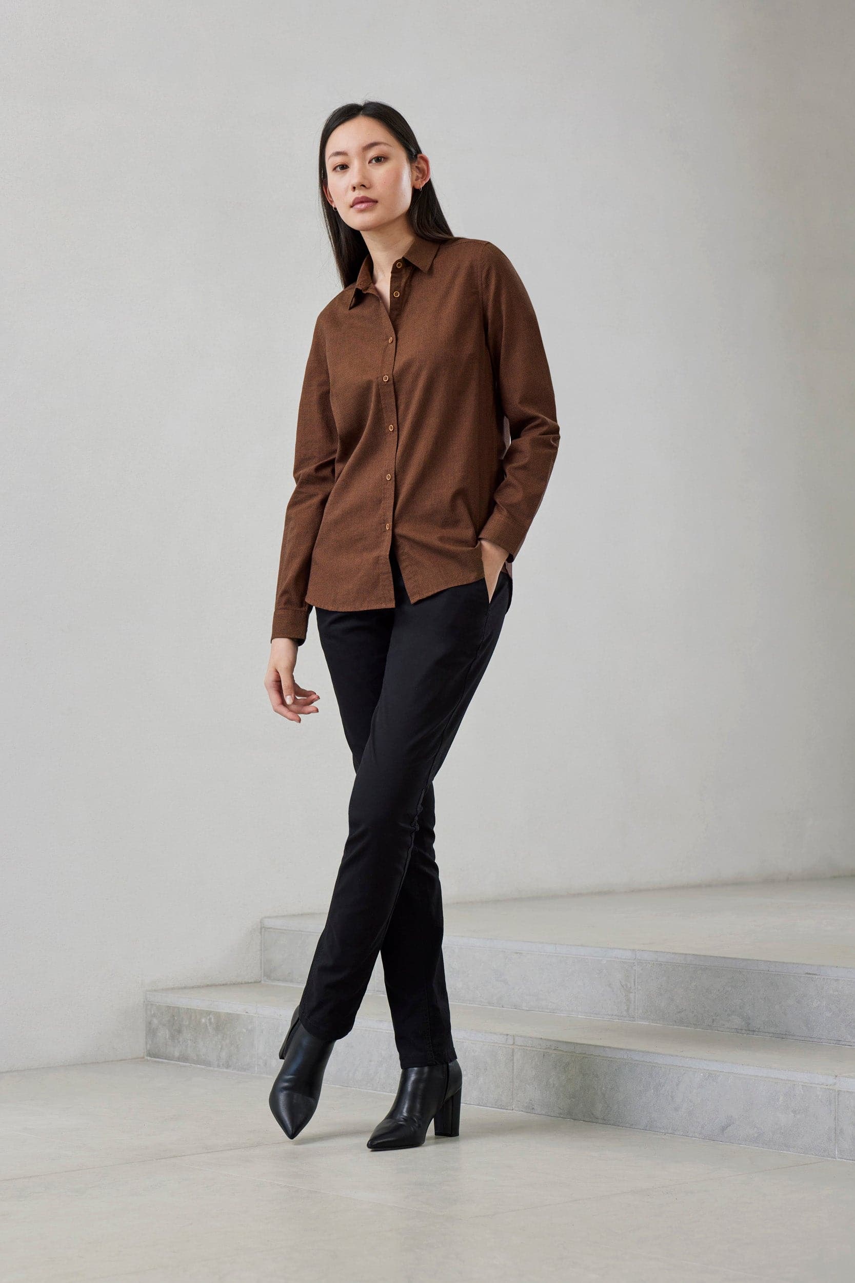 Biz Collection Women's Soul Long Sleeve Shirt S421LL Metro Workwear.